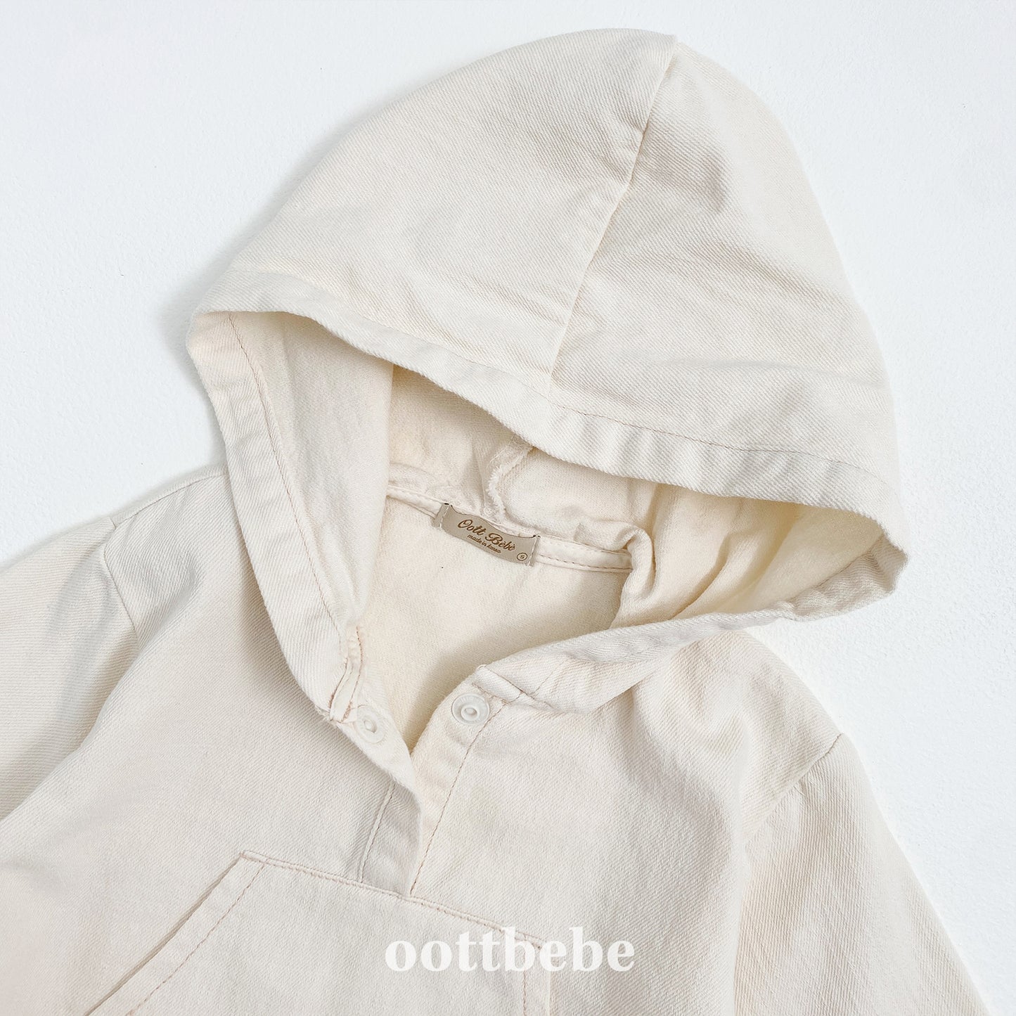 韓國童裝 | OT25359 Denim Baby Suit