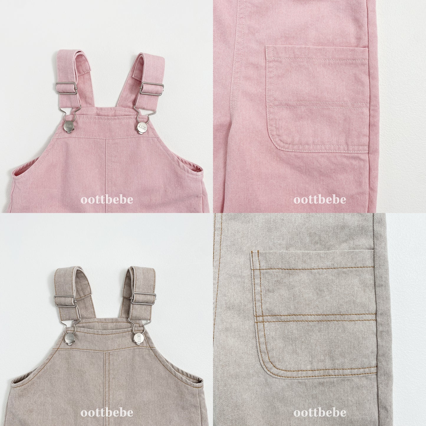 韓國童裝 | OT25329 Kids Pastel Overall