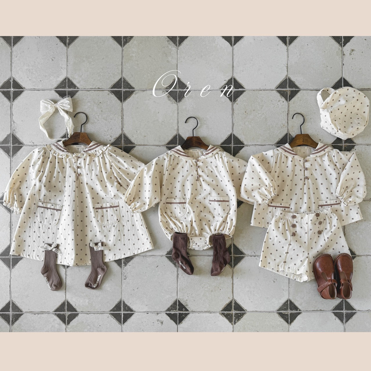 韓國童裝 25秋 | OR25312 Lucien Marine Collection - Baby Suit