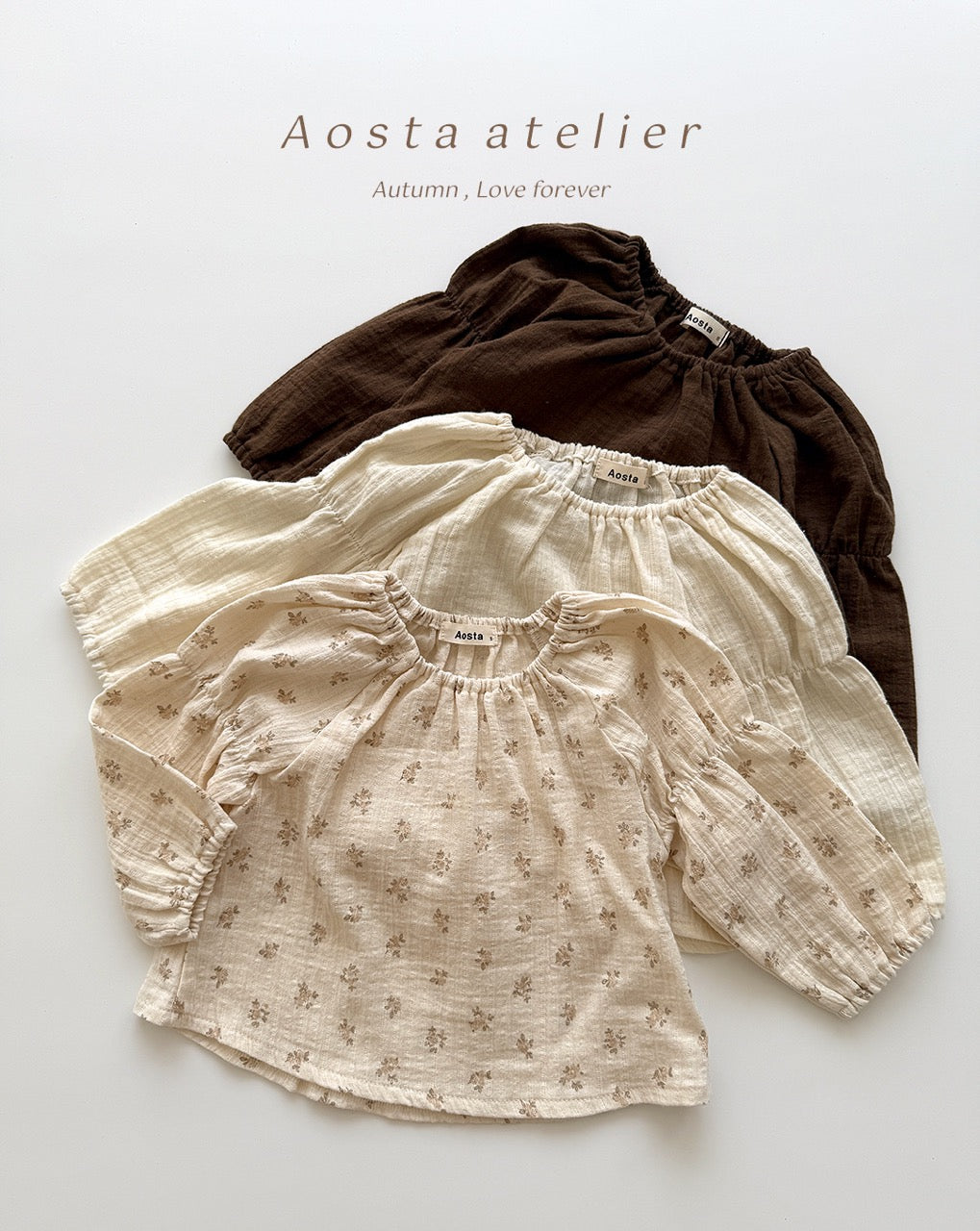韓國童裝 25秋 | AO25337 Emily Blouse