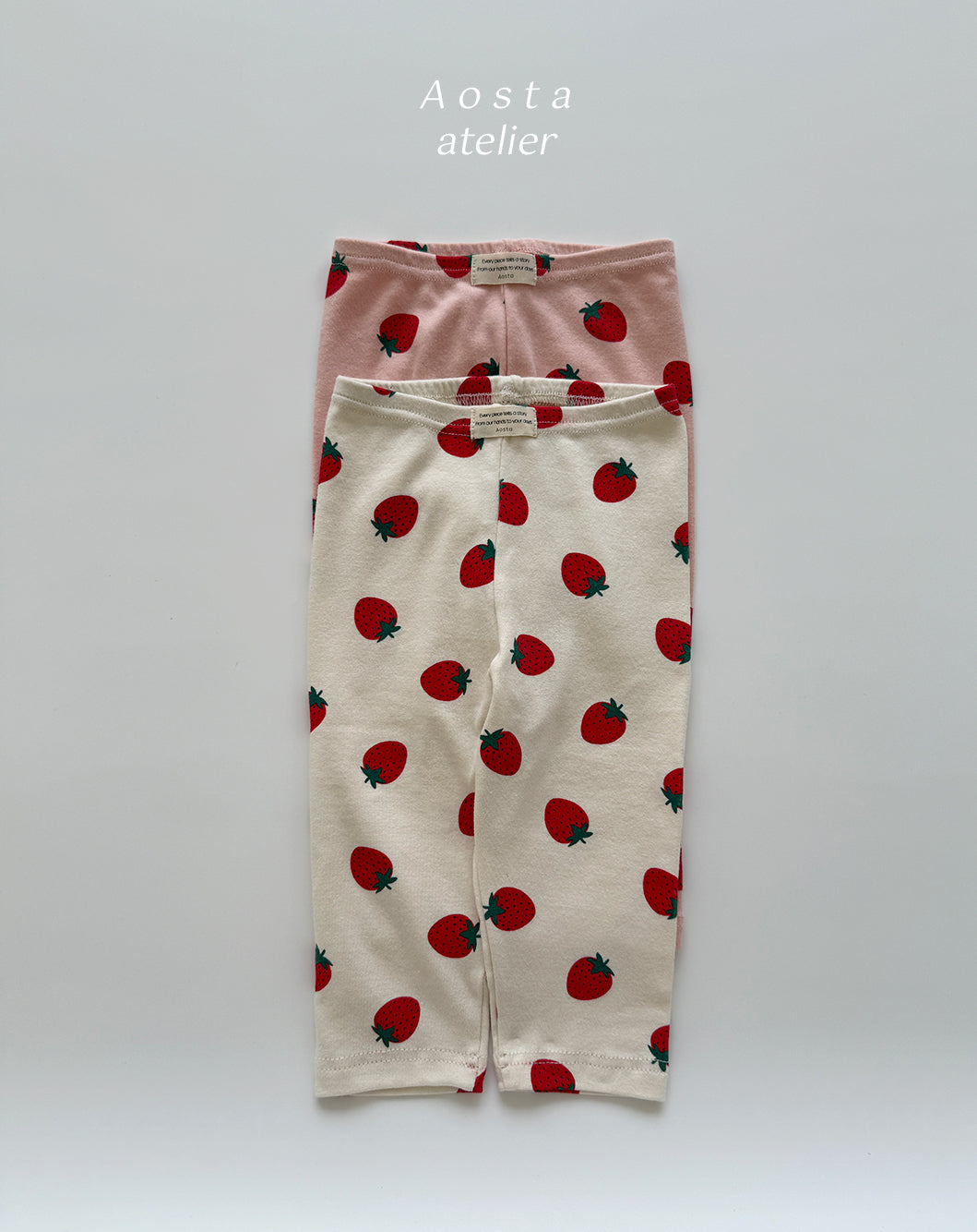 韓國童裝 25秋 | AO25310 Strawberry Leggings