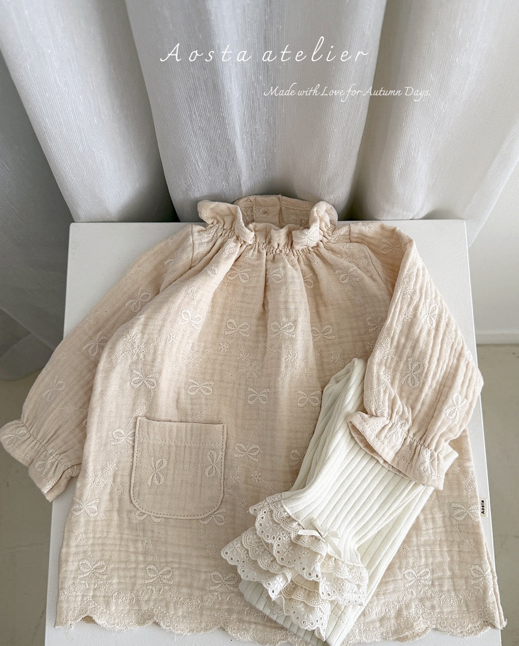 韓國童裝 25秋 | AO25356 Princess Dress