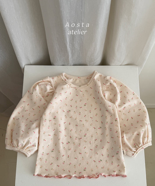 現貨▷ 韓國童裝 25秋 | AO25323 Le Puff Tee (90)