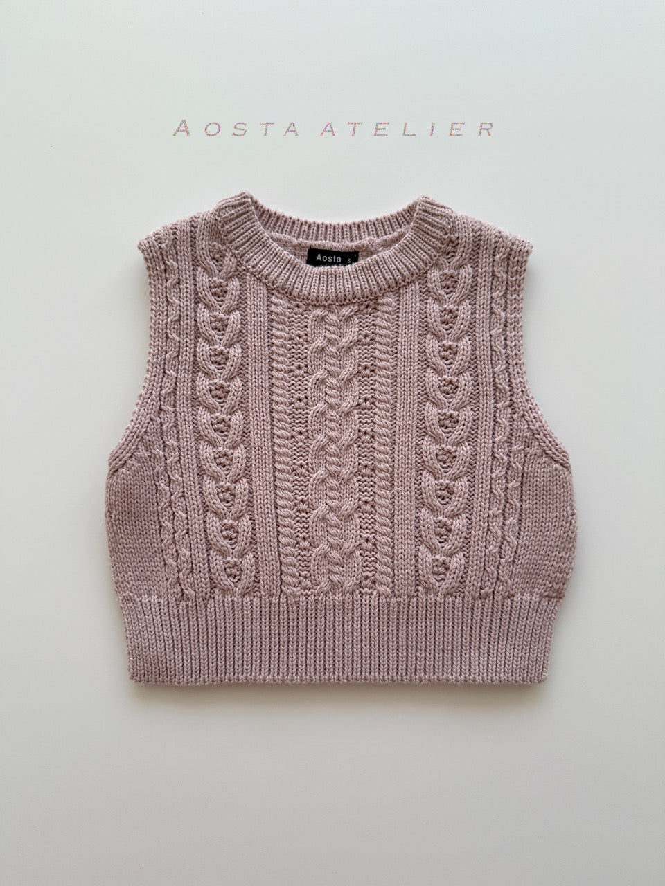 韓國童裝 25秋 | AO25305 Knit Vest