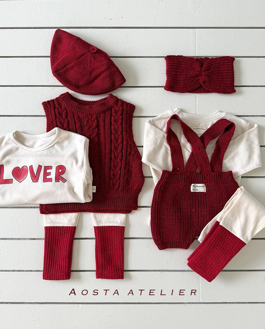 韓國童裝 25秋 | AO25305 Knit Vest