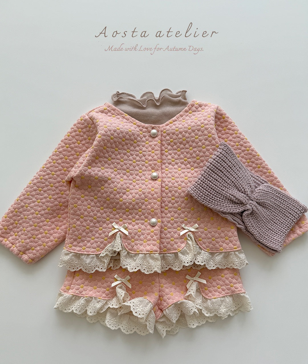 韓國童裝 25秋 | AO25314 Lovely Pants