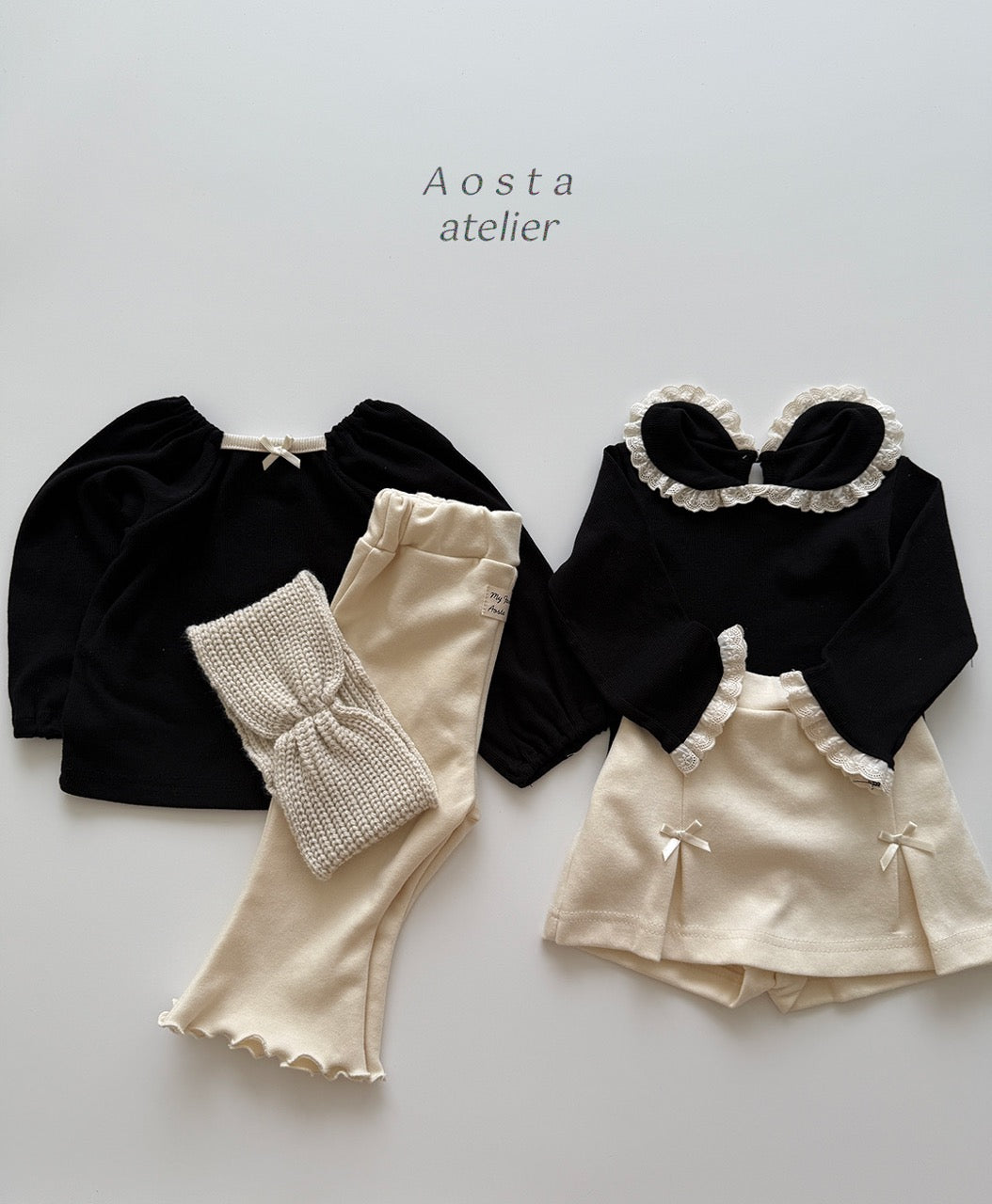 韓國童裝 25秋 | AO25341 Jennie Collar Tee