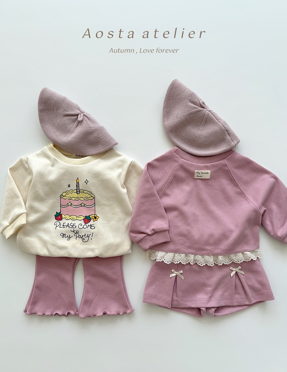韓國童裝 25秋 | AO25304 Knit Beret