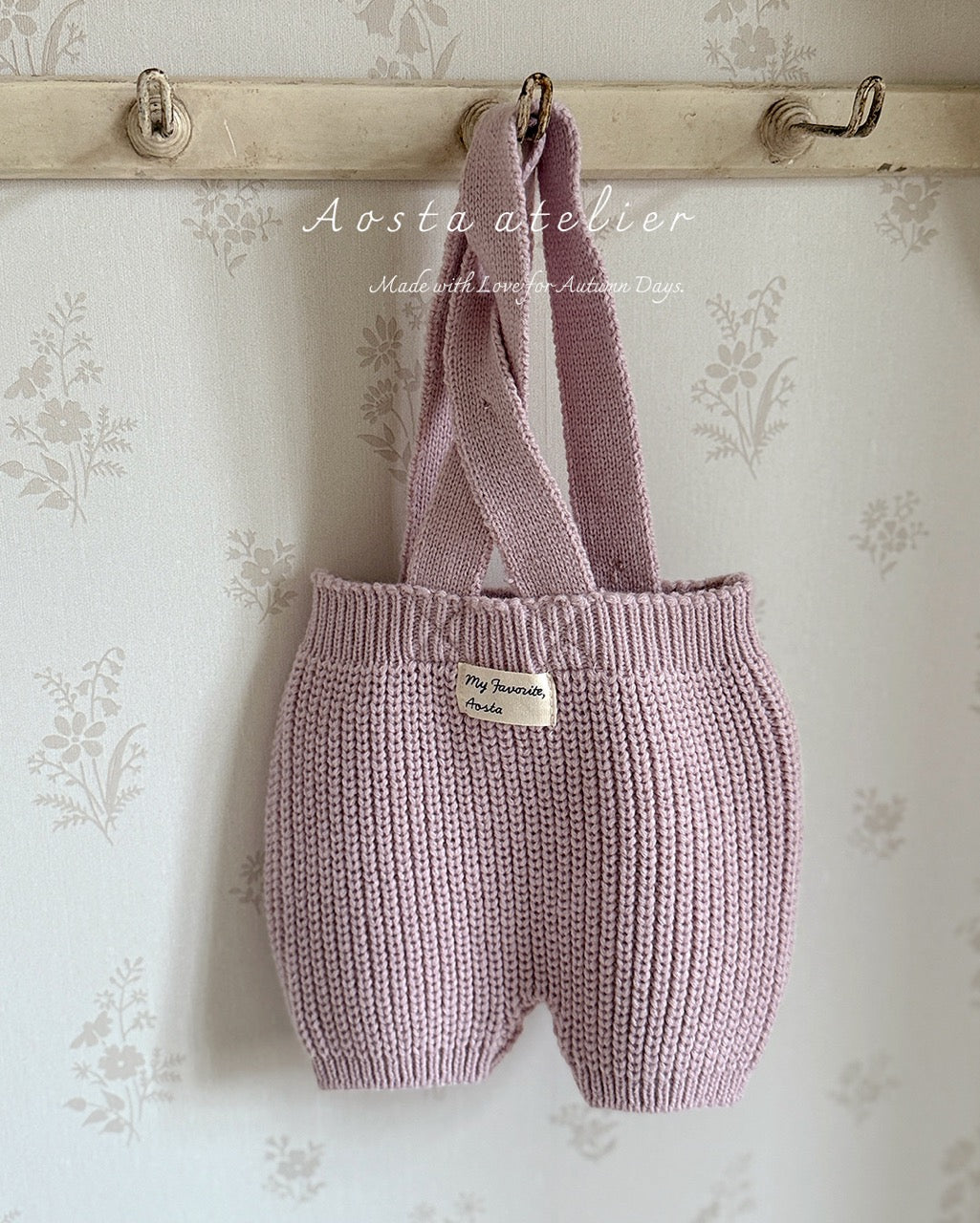 韓國童裝 25秋 | AO25306 Knit Overalls (Baby)