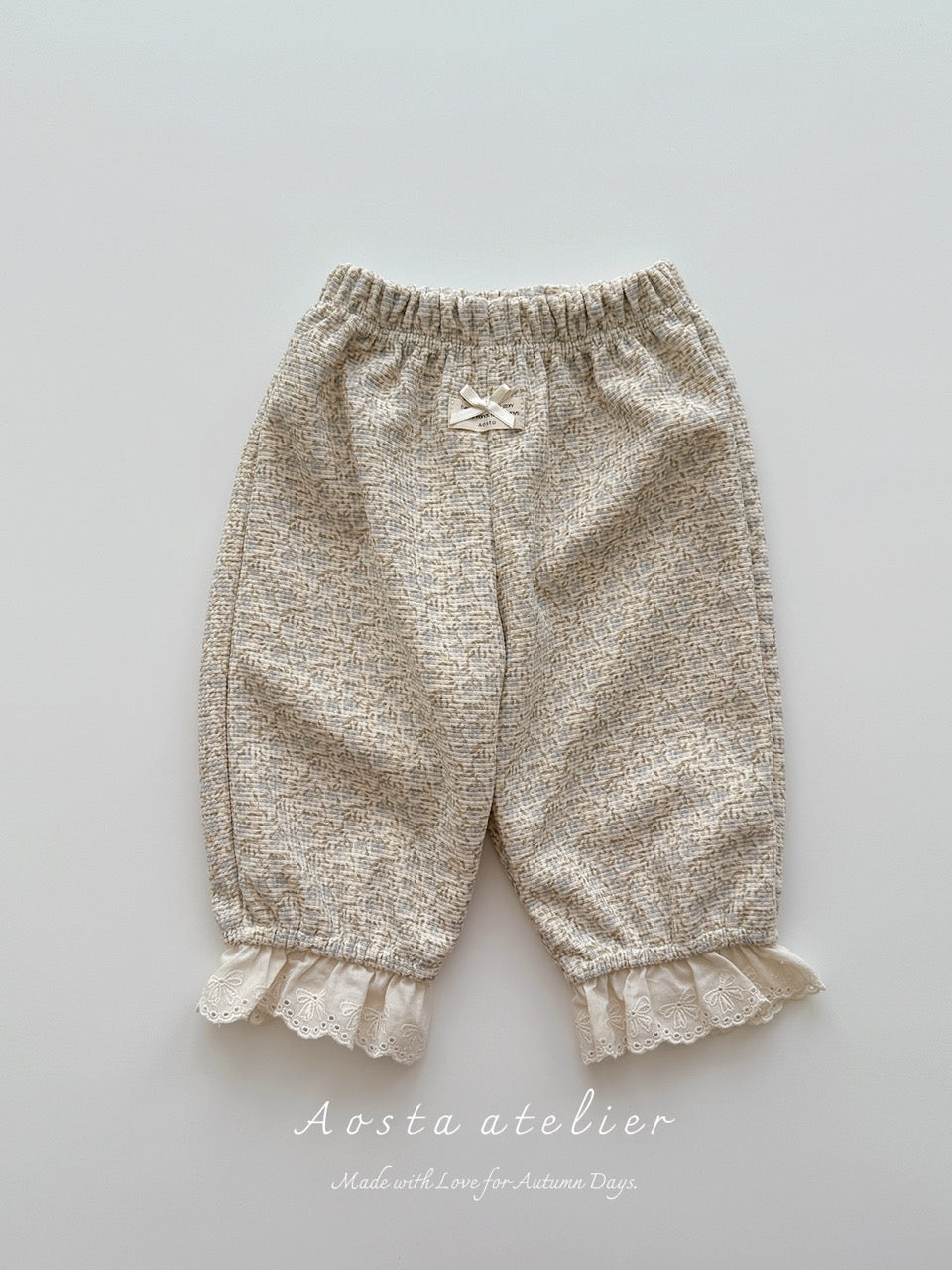 韓國童裝 25秋 | AO25325 Ribbonbon Pants