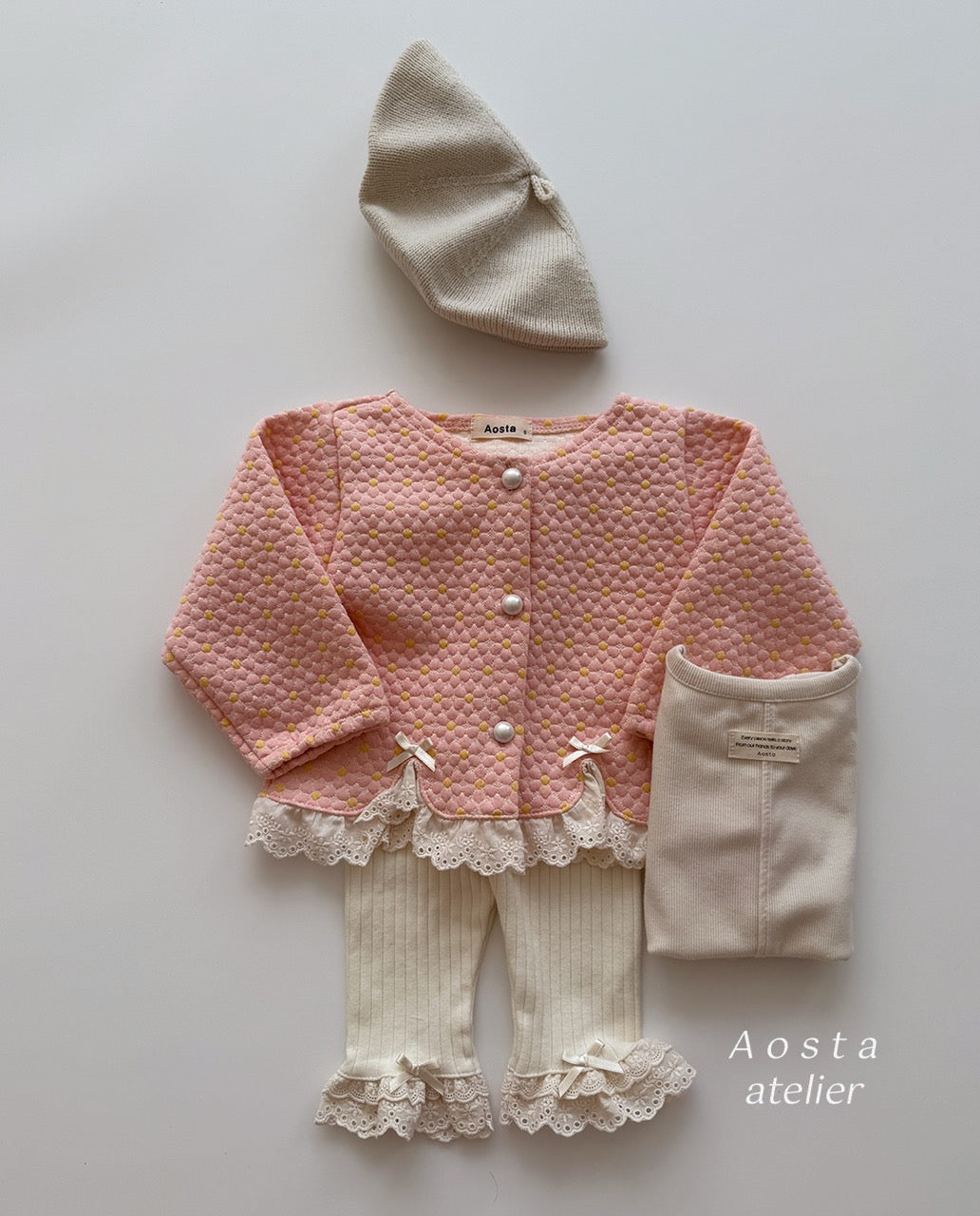 韓國童裝 25秋 | AO25313 Lovely Cardigan