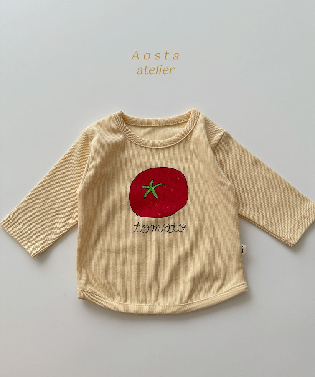 韓國童裝 25秋 | AO25352 Tomato Tee