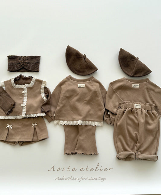 現貨▷ 韓國童裝 25秋 | AO25346 Jelly Skirt Pants