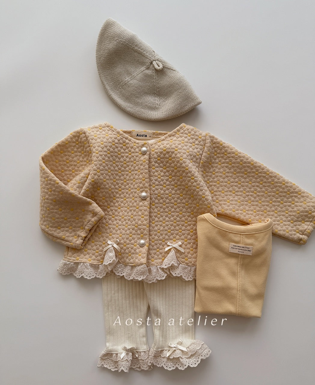 韓國童裝 25秋 | AO25313 Lovely Cardigan