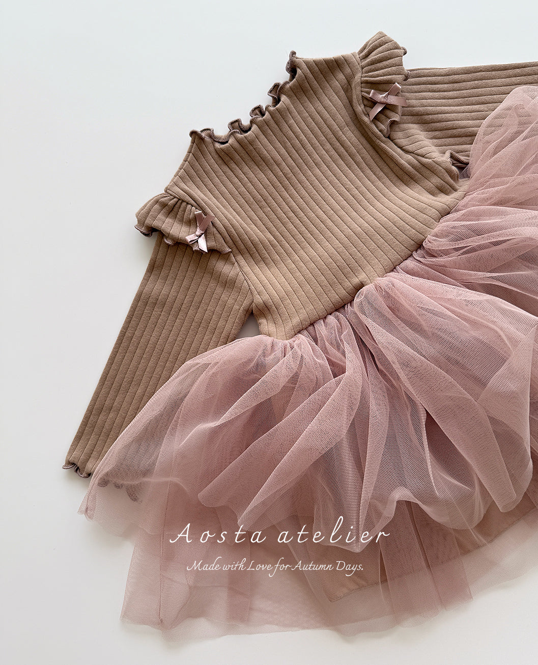 韓國童裝 25秋 | AO25302 Camellia Dress