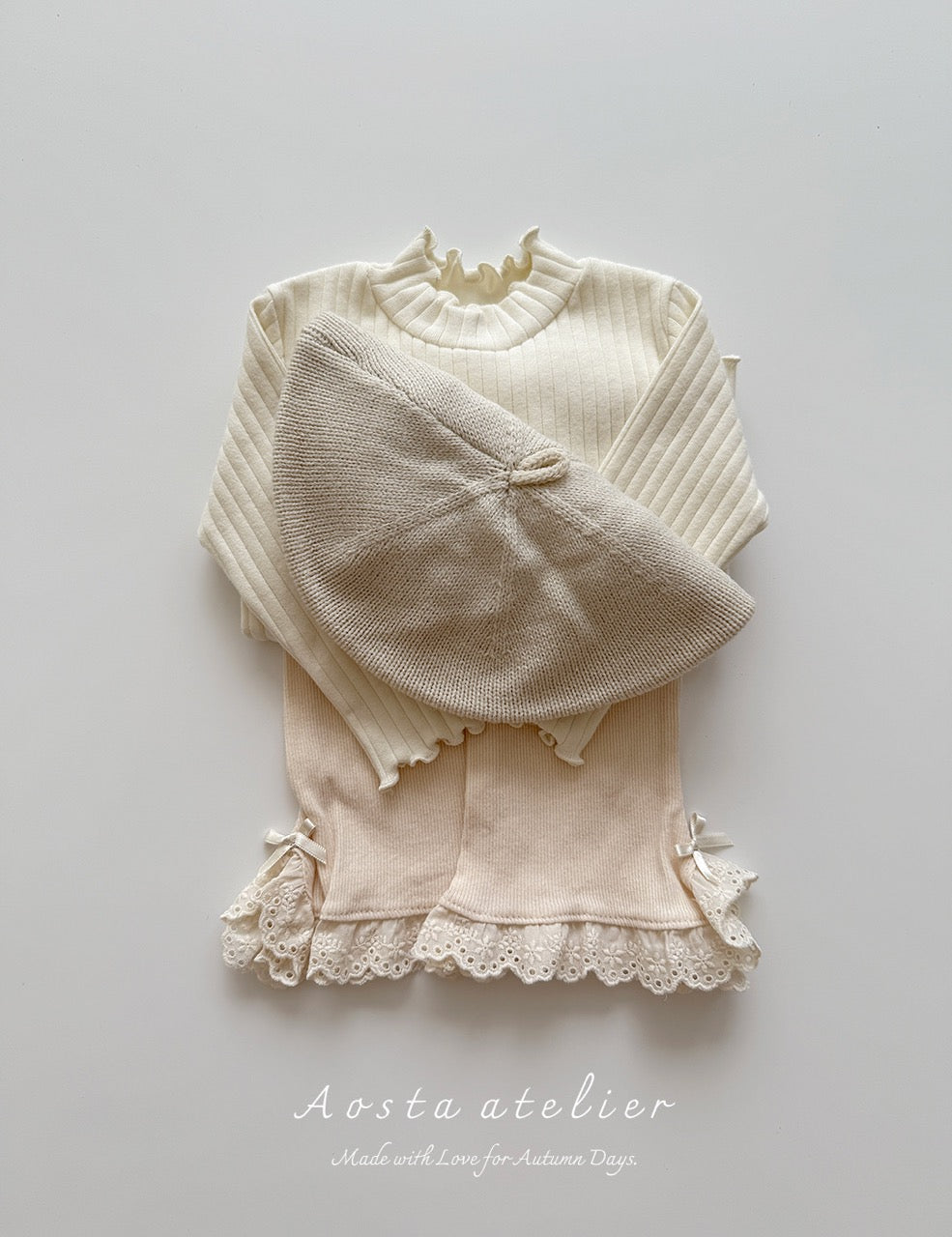 韓國童裝 25秋 | AO25303 Camellia Tee