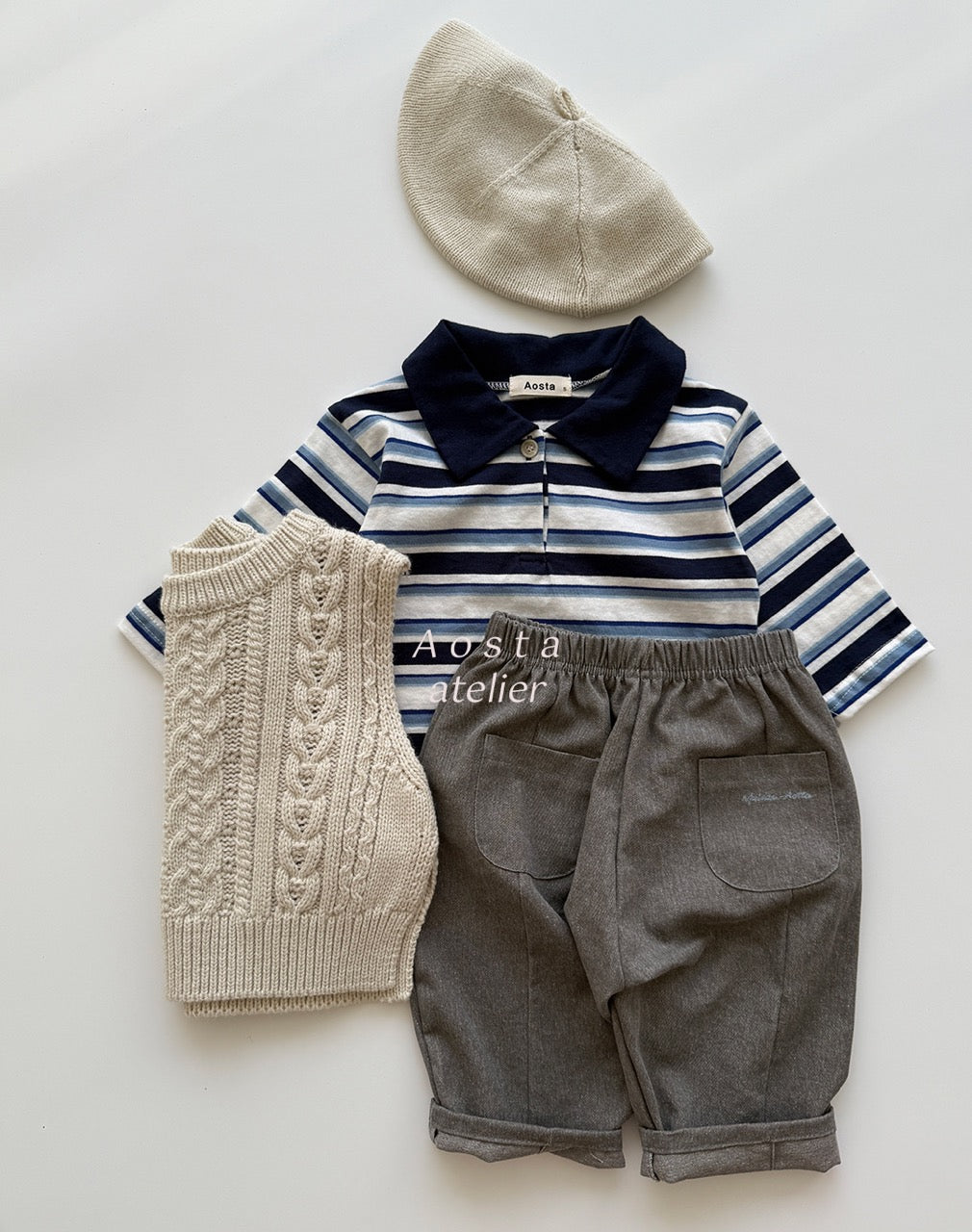 韓國童裝 25秋 | AO25328 Maison Pants