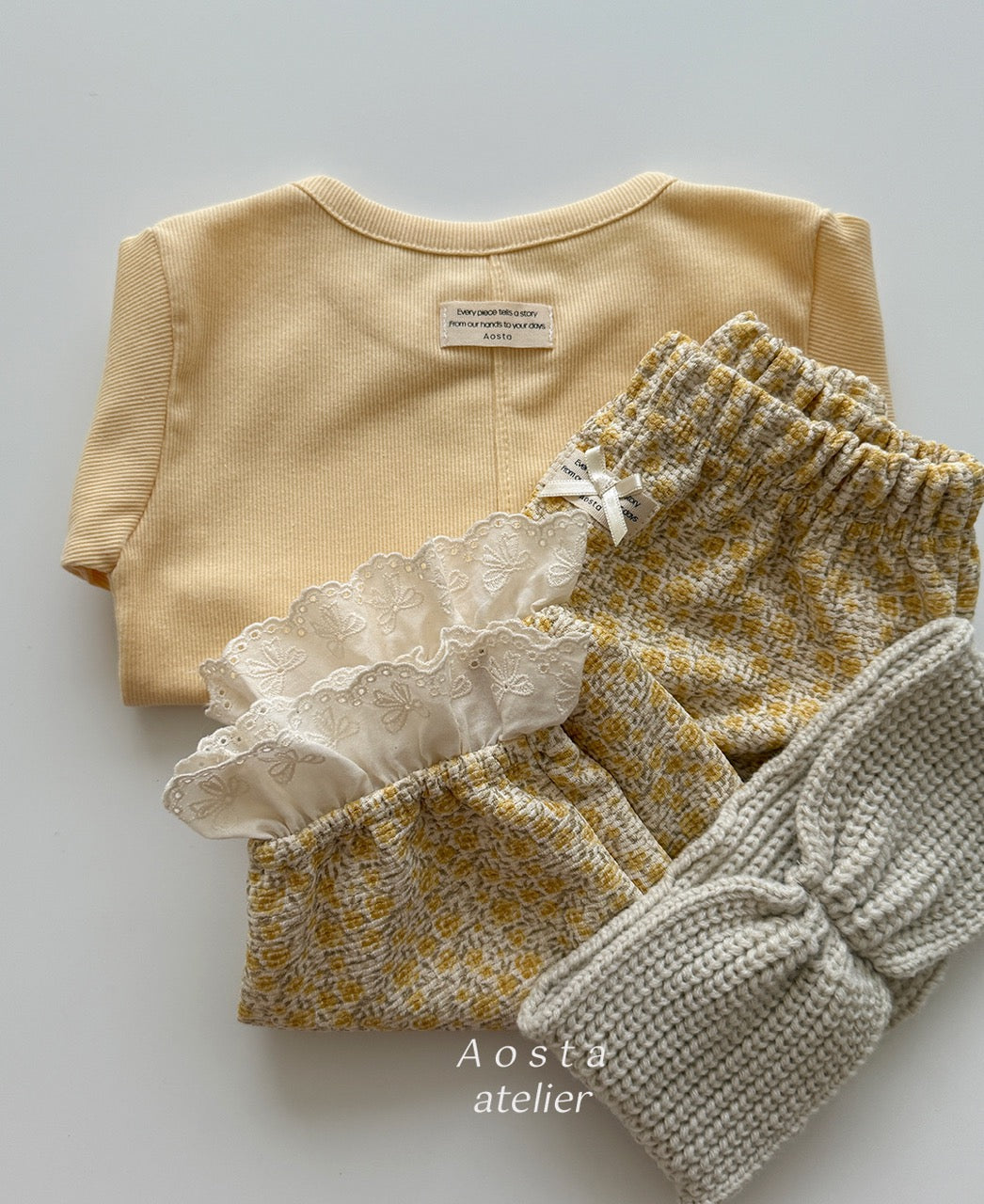 韓國童裝 25秋 | AO25325 Ribbonbon Pants