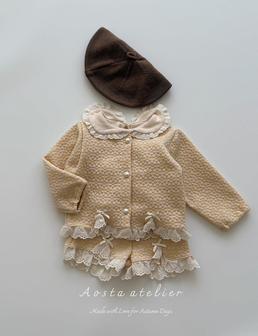 韓國童裝 25秋 | AO25313 Lovely Cardigan