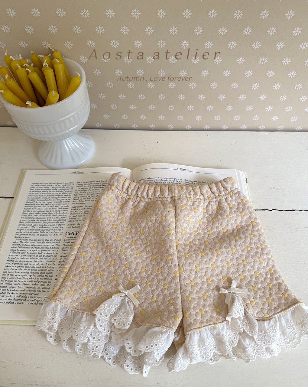 韓國童裝 25秋 | AO25314 Lovely Pants
