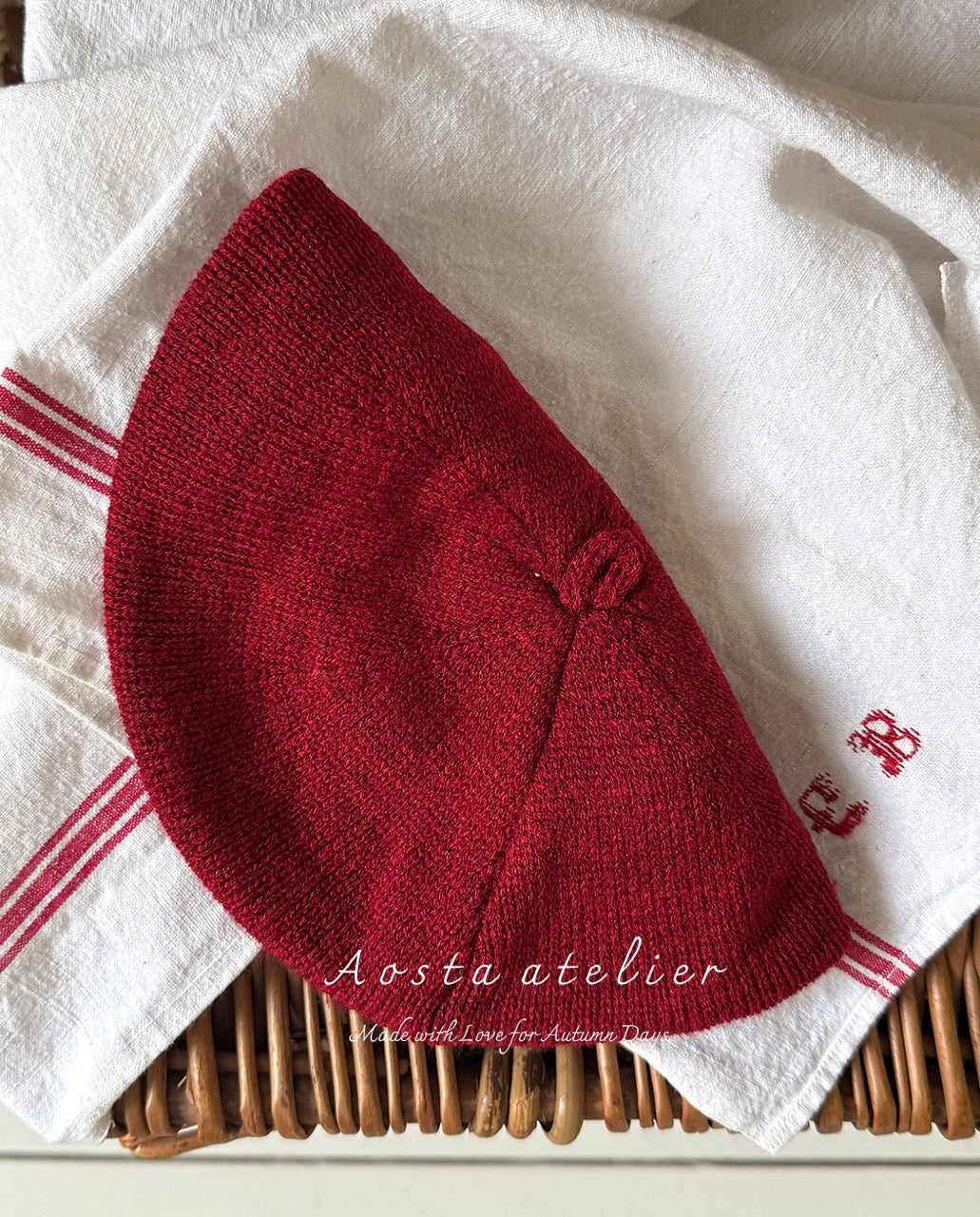 韓國童裝 25秋 | AO25304 Knit Beret