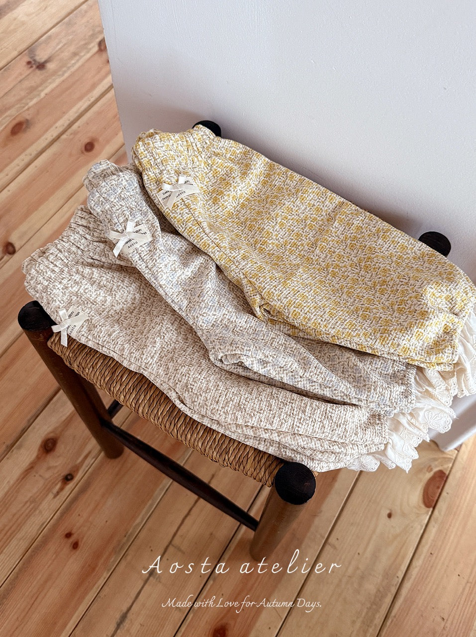韓國童裝 25秋 | AO25325 Ribbonbon Pants