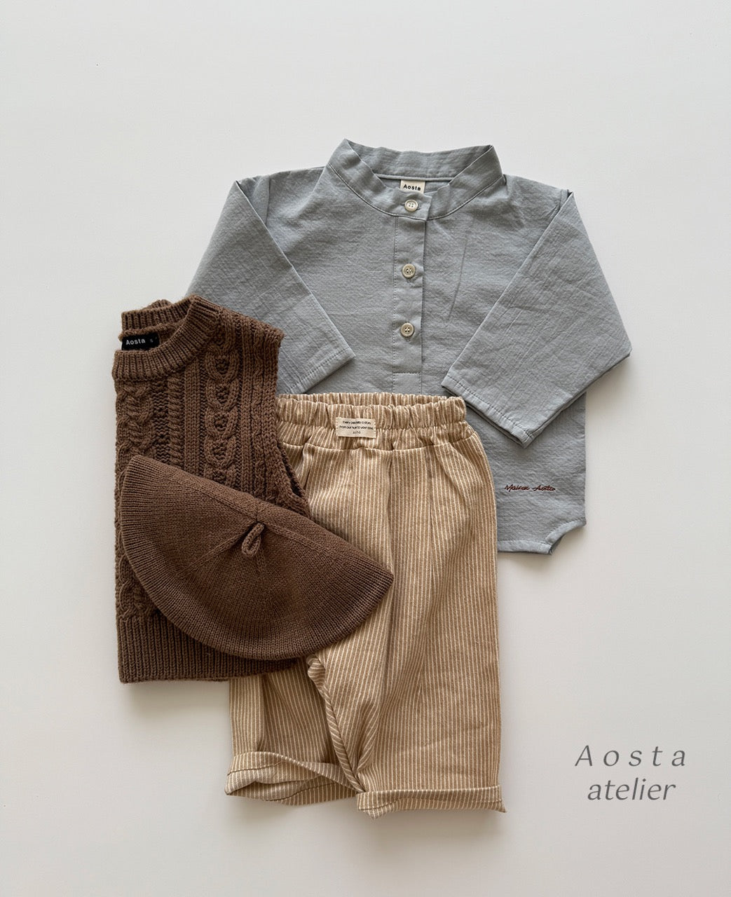 韓國童裝 25秋 | AO25329 Maison Shirt