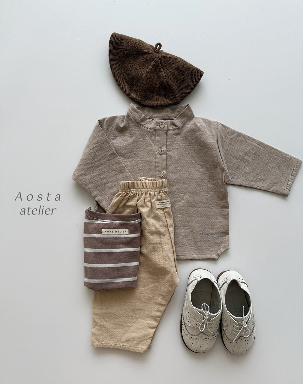 韓國童裝 25秋 | AO25329 Maison Shirt