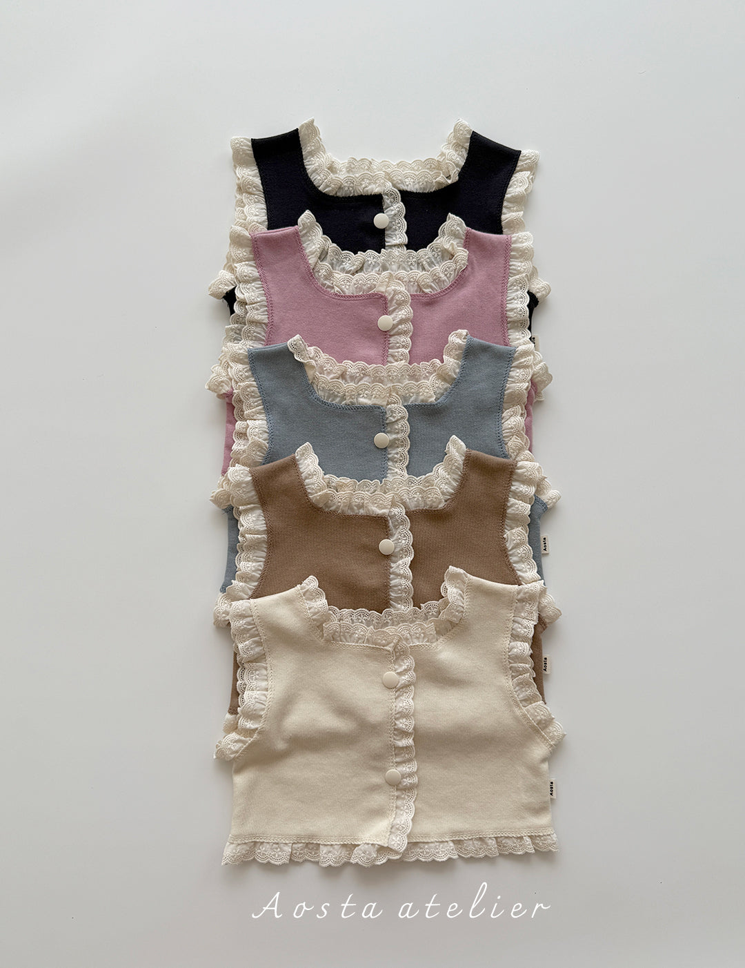 韓國童裝 25秋 | AO25345 Jelly Vest