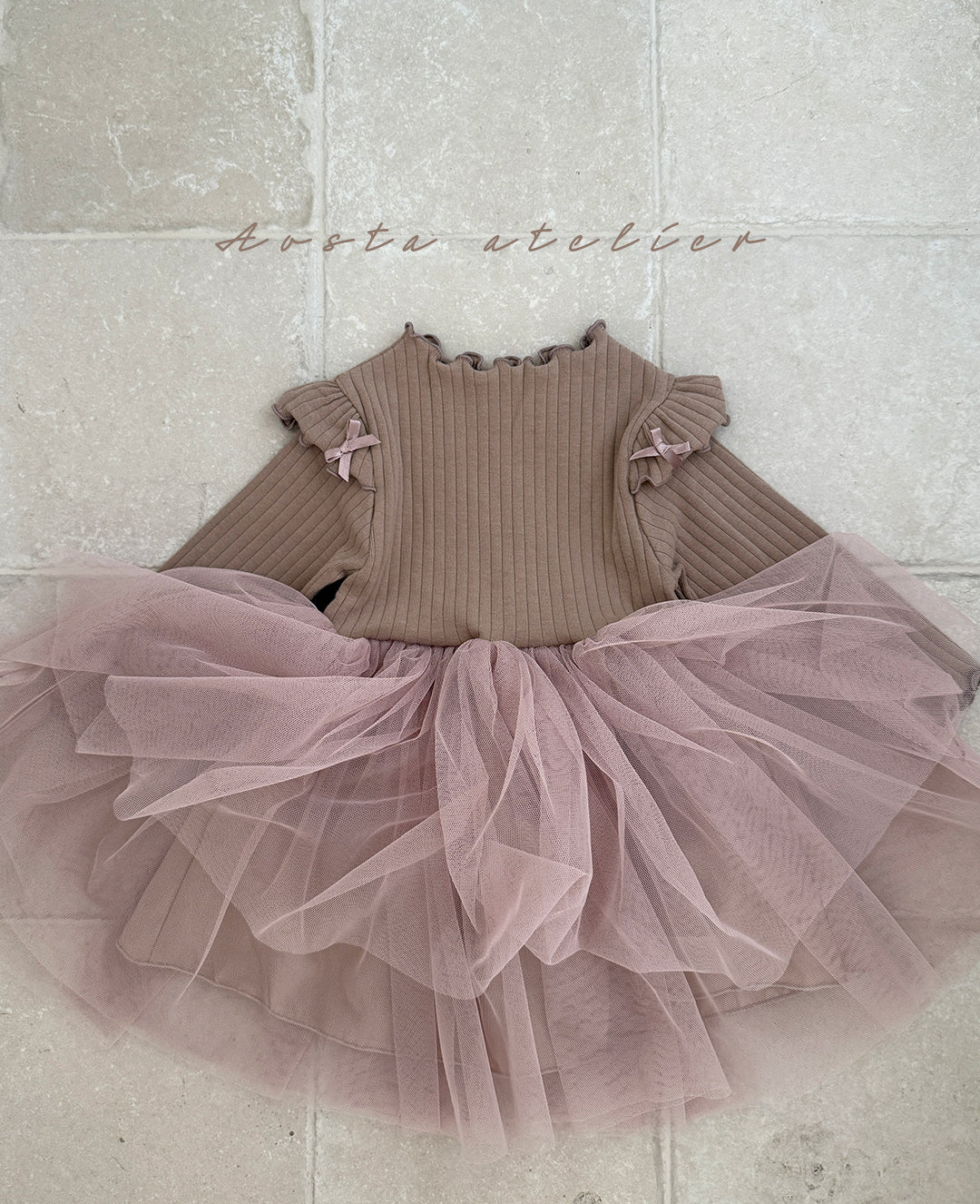 韓國童裝 25秋 | AO25302 Camellia Dress