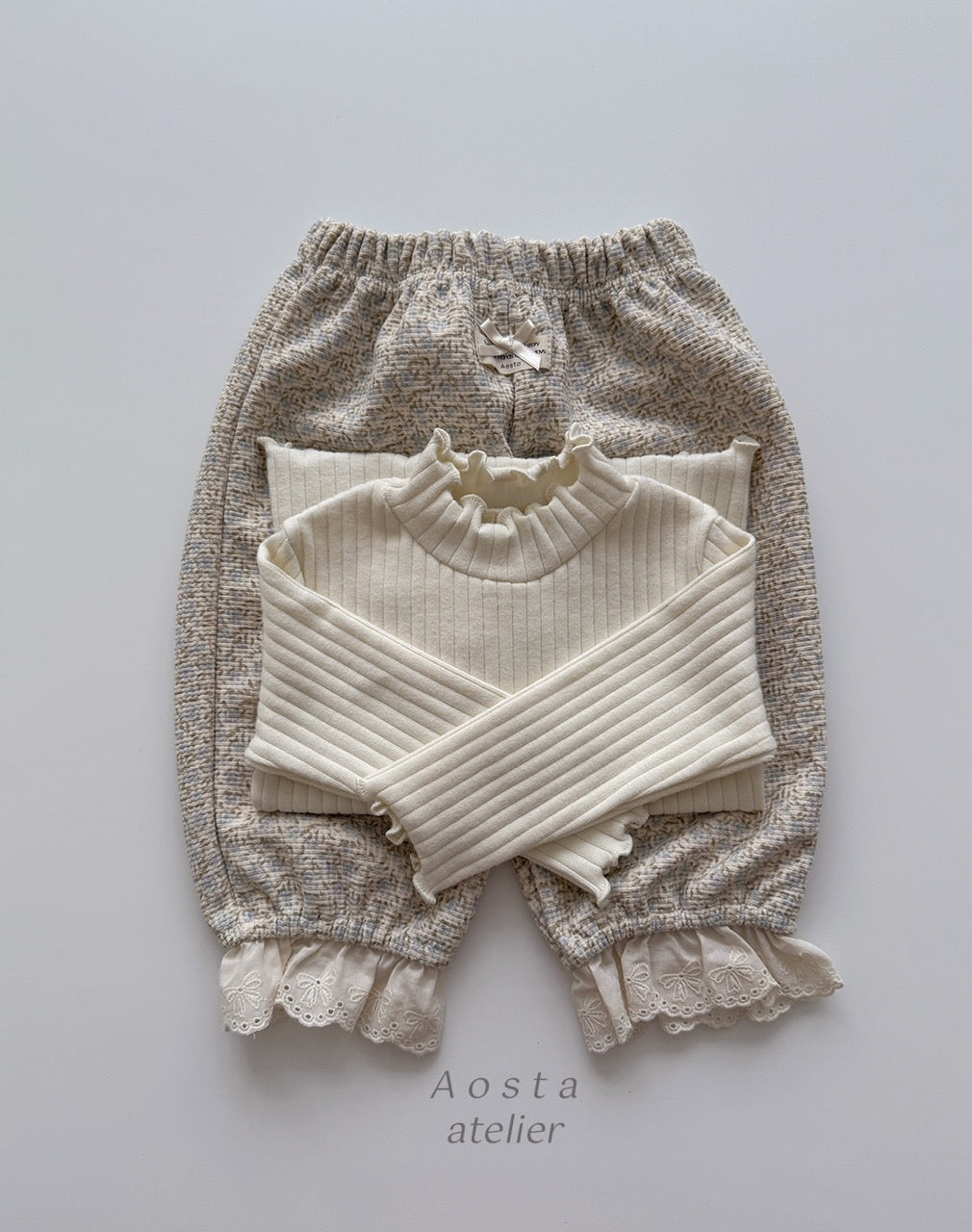 韓國童裝 25秋 | AO25325 Ribbonbon Pants
