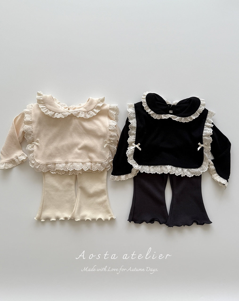 韓國童裝 25秋 | AO25341 Jennie Collar Tee