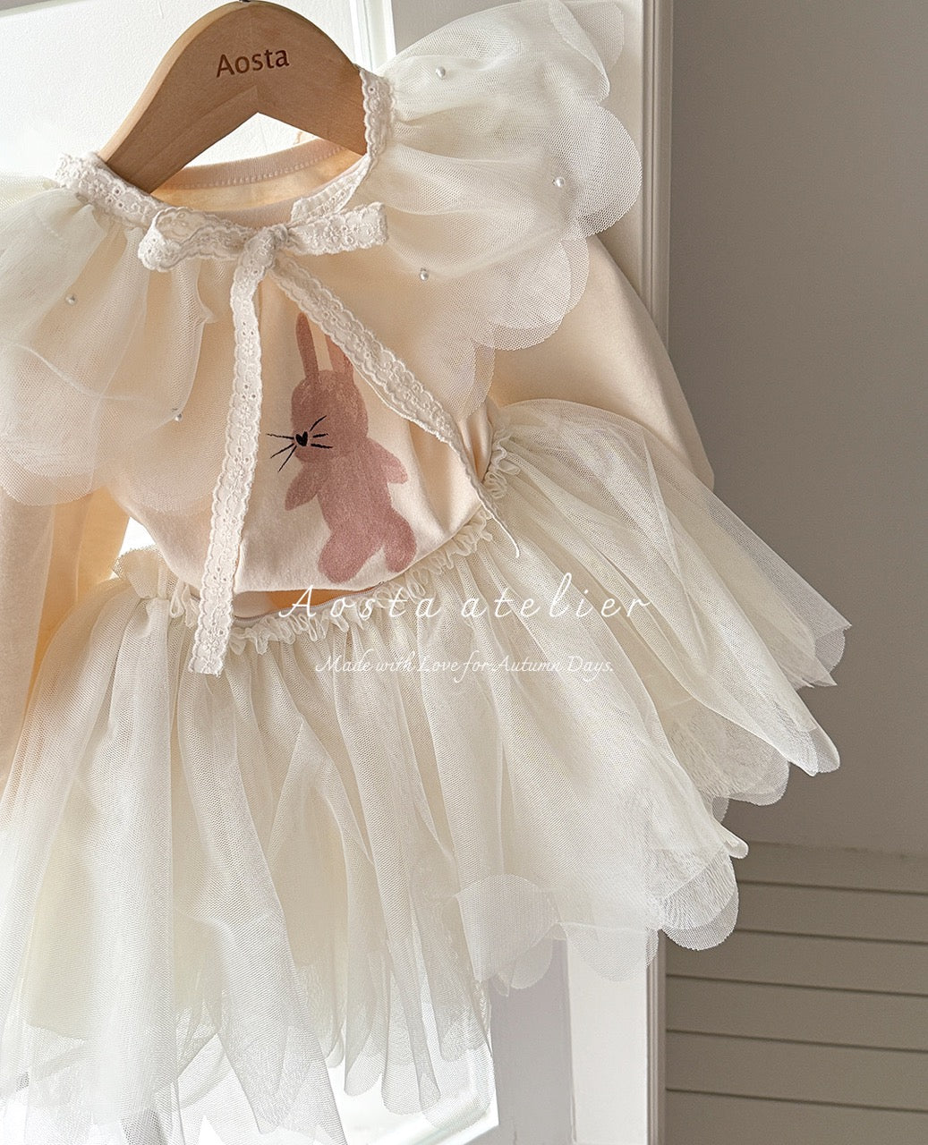 韓國童裝 25秋 | AO25323 Le Puff Tee