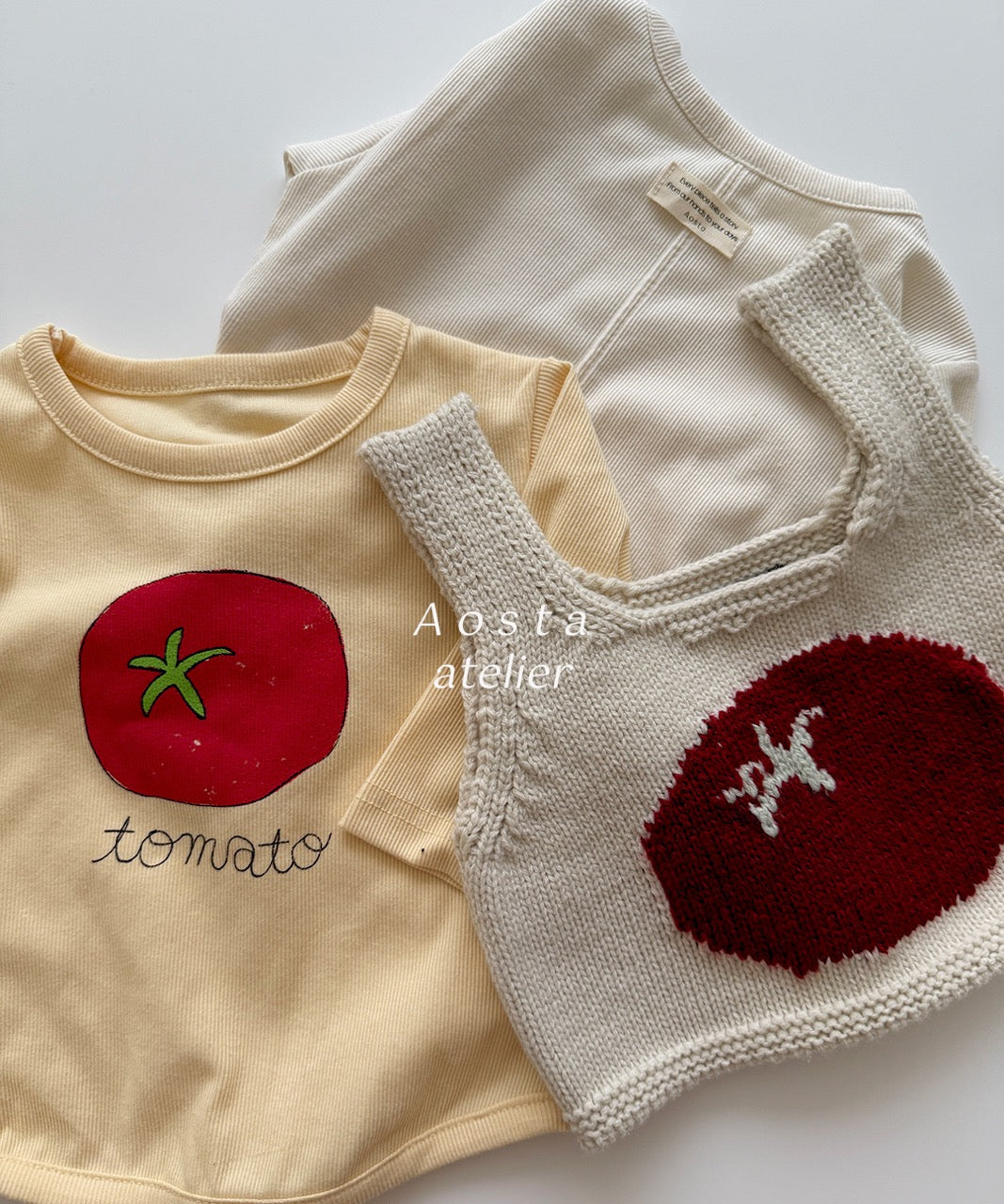 韓國童裝 25秋 | AO25352 Tomato Tee