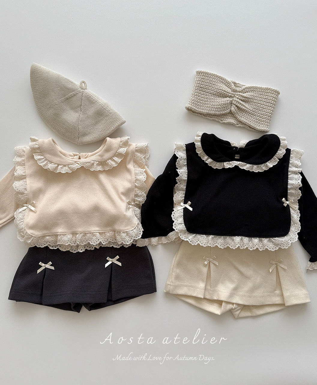 韓國童裝 25秋 | AO25341 Jennie Collar Tee