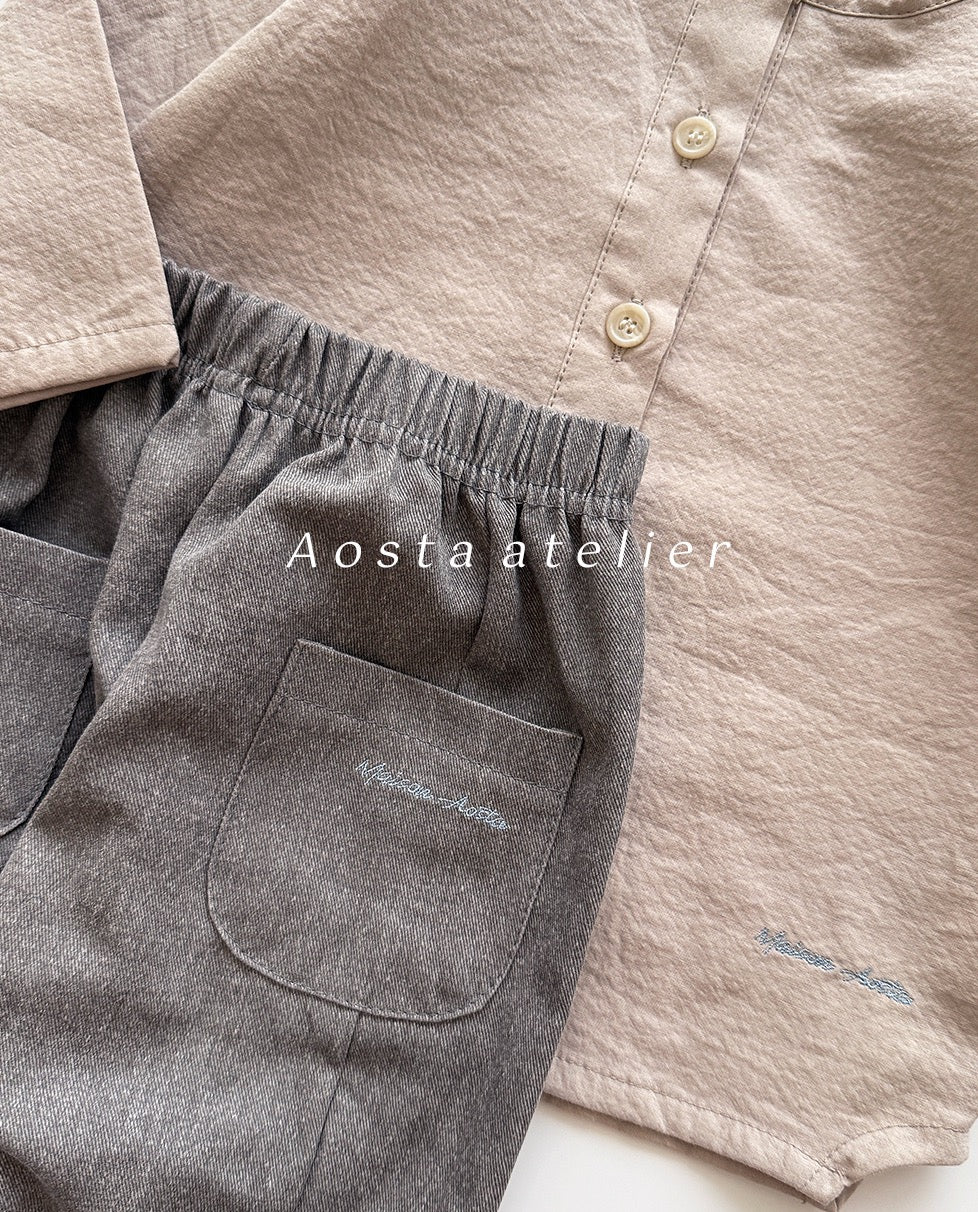 韓國童裝 25秋 | AO25328 Maison Pants