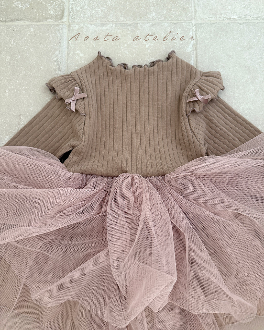 韓國童裝 25秋 | AO25302 Camellia Dress