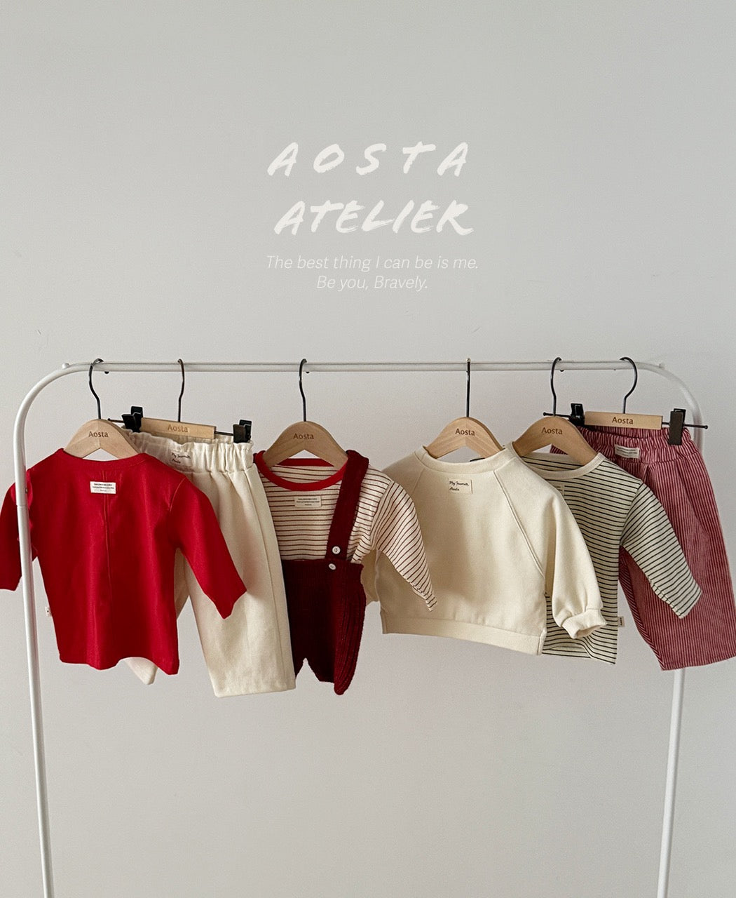 韓國童裝 25秋 | AO25306 Knit Overalls (Baby)