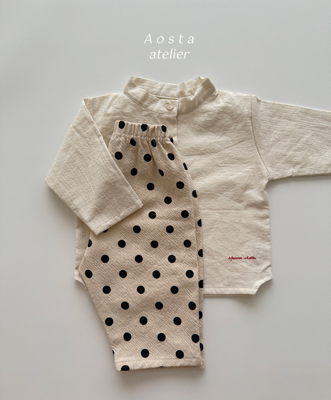 韓國童裝 25秋 | AO25329 Maison Shirt