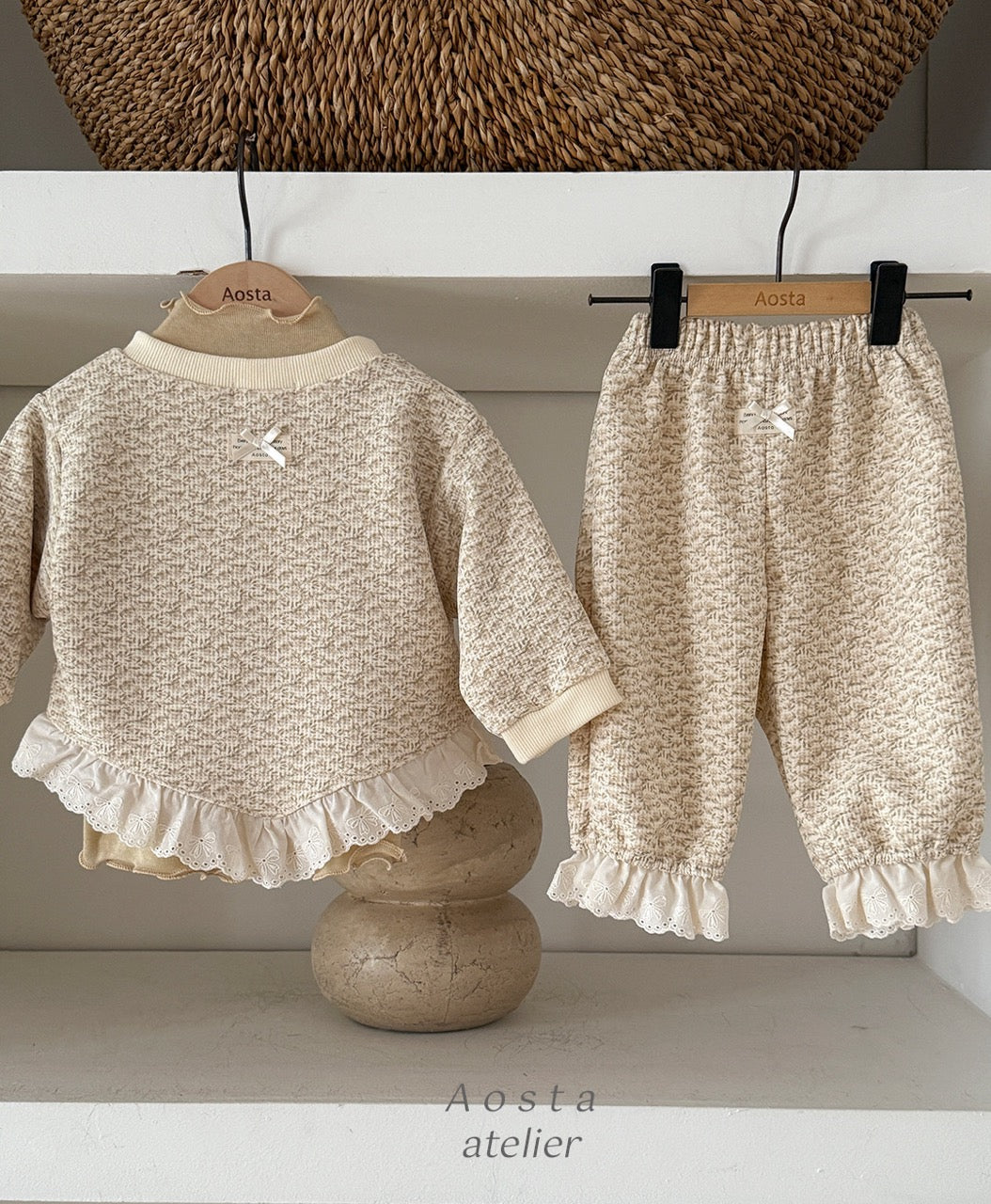韓國童裝 25秋 | AO25325 Ribbonbon Pants