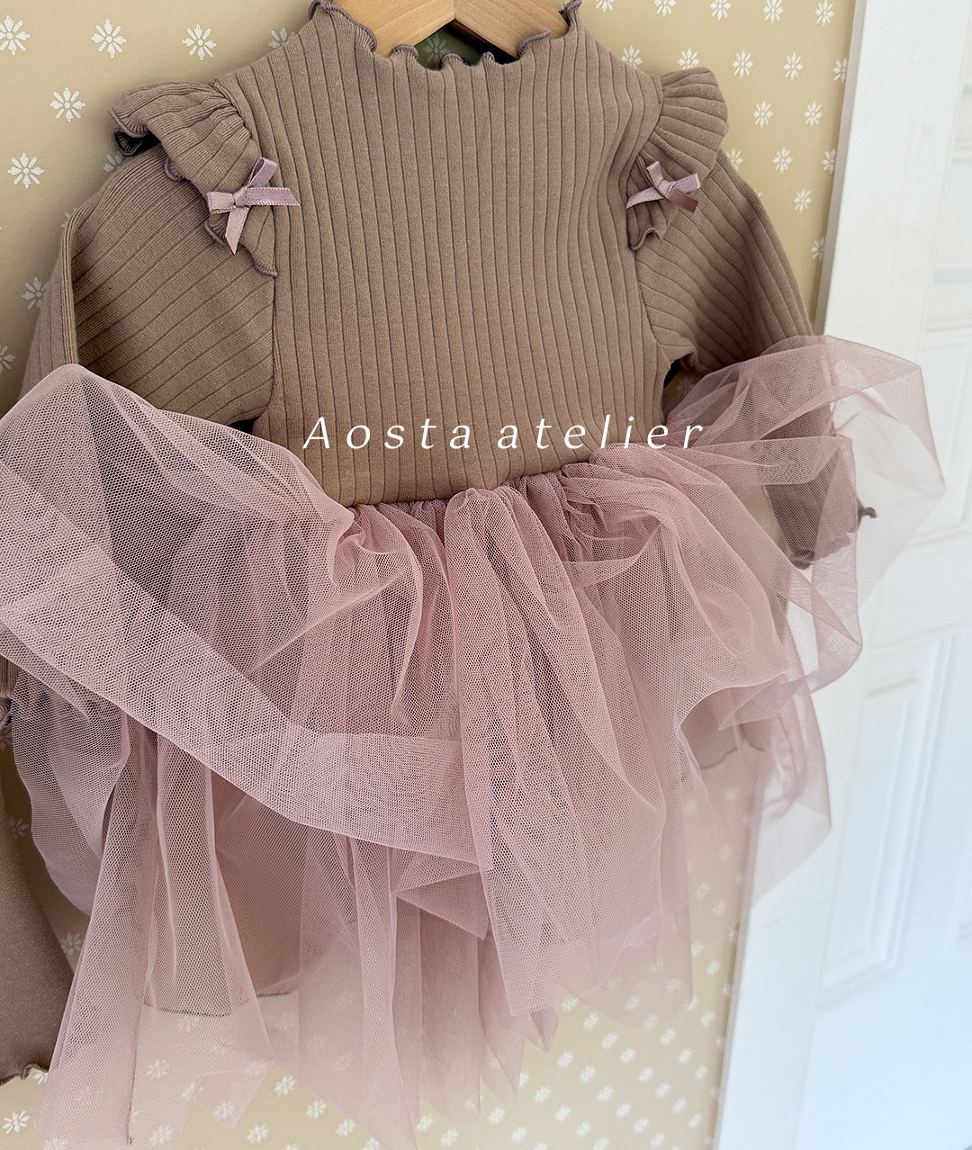 韓國童裝 25秋 | AO25302 Camellia Dress