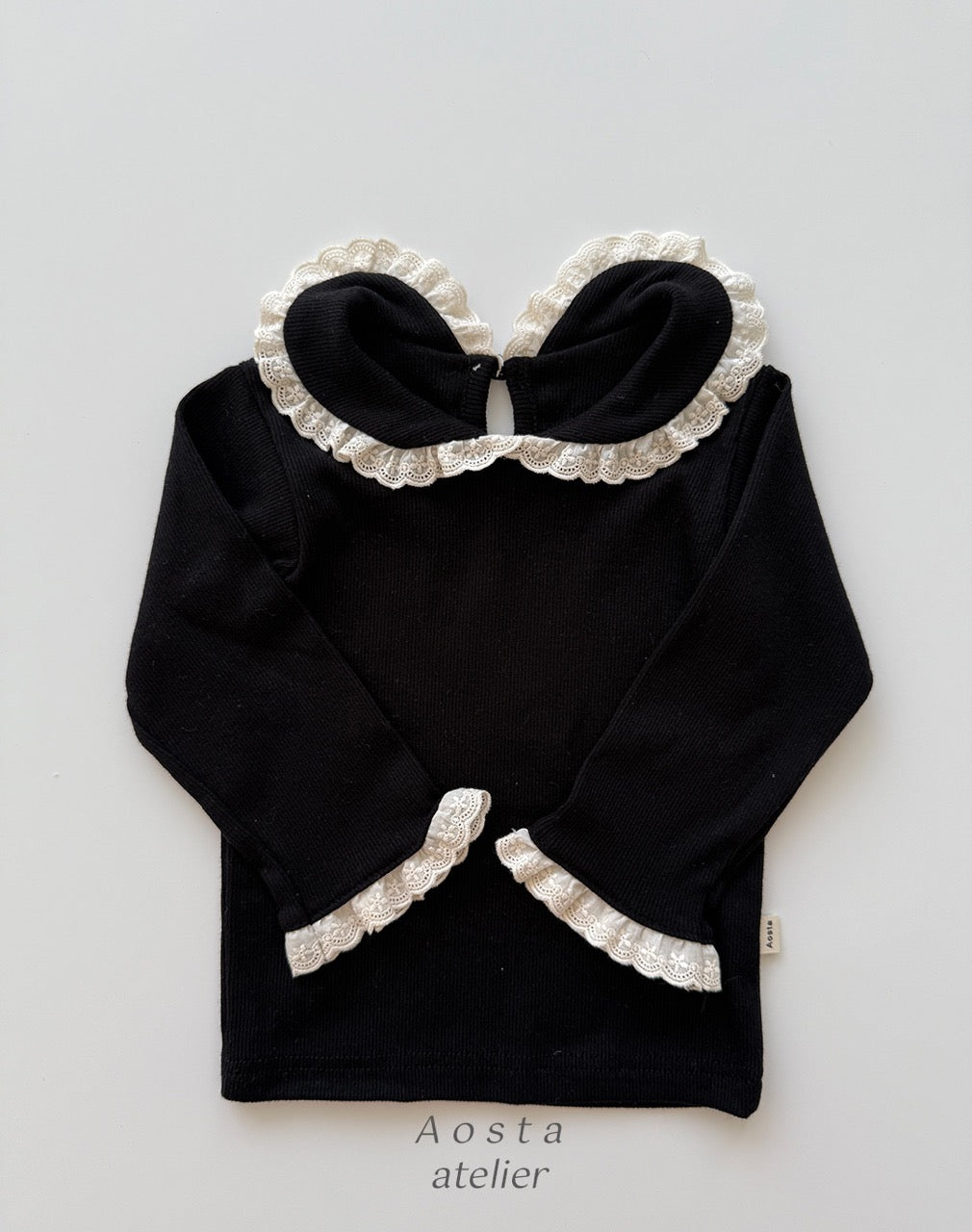 韓國童裝 25秋 | AO25341 Jennie Collar Tee
