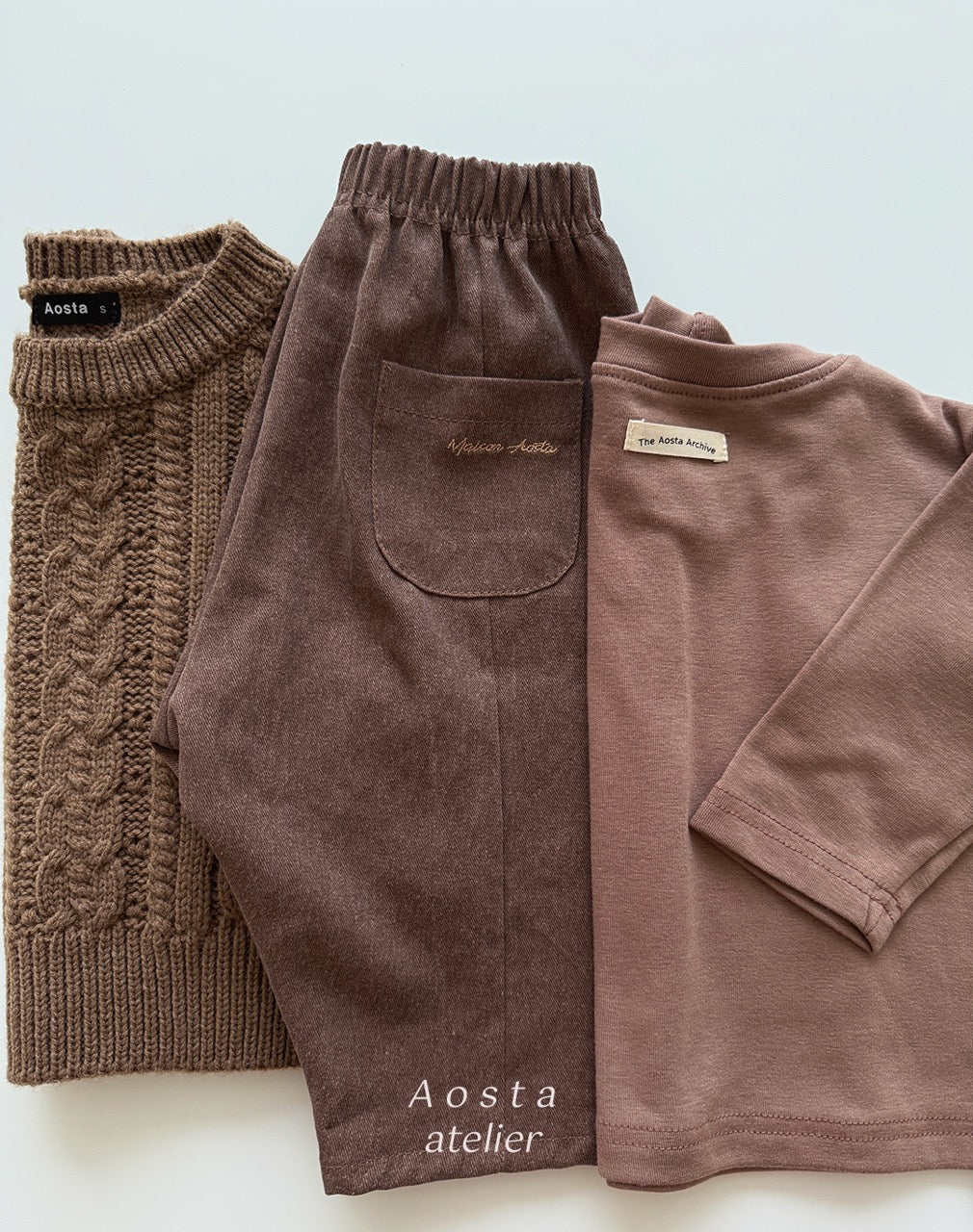 韓國童裝 25秋 | AO25328 Maison Pants