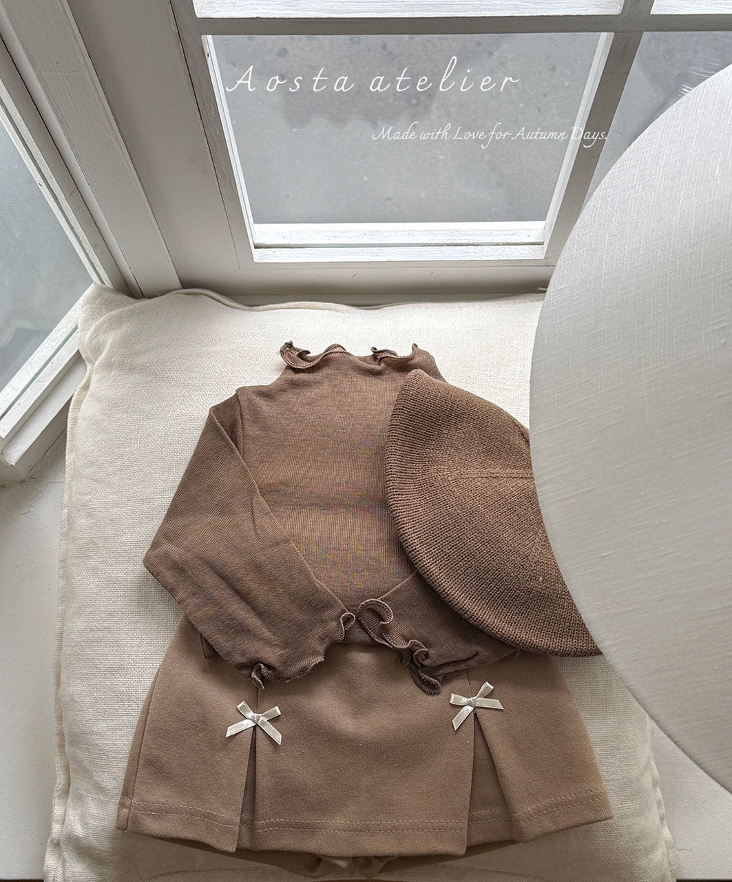 韓國童裝 25秋 | AO25346 Jelly Skirt Pants
