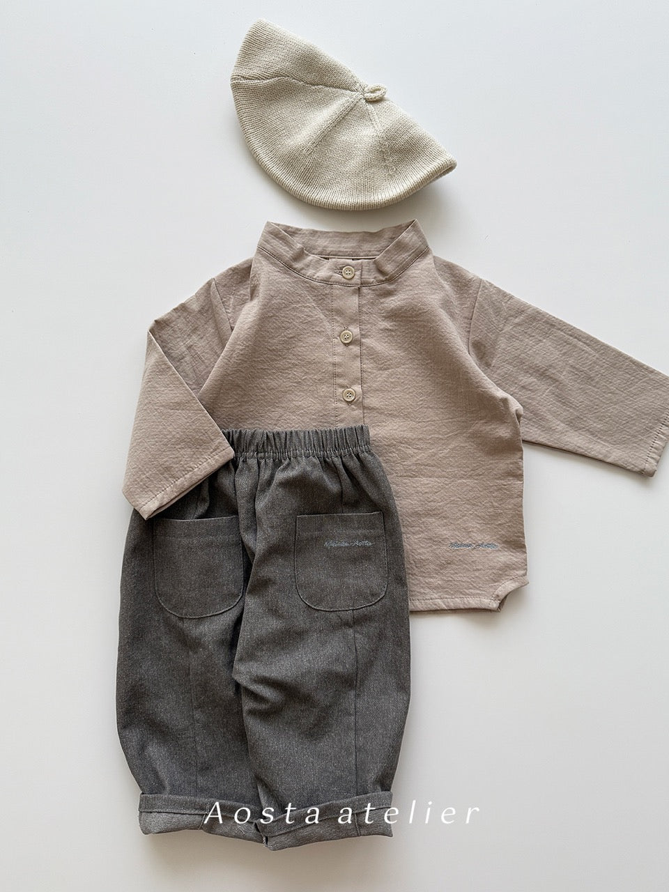 韓國童裝 25秋 | AO25329 Maison Shirt