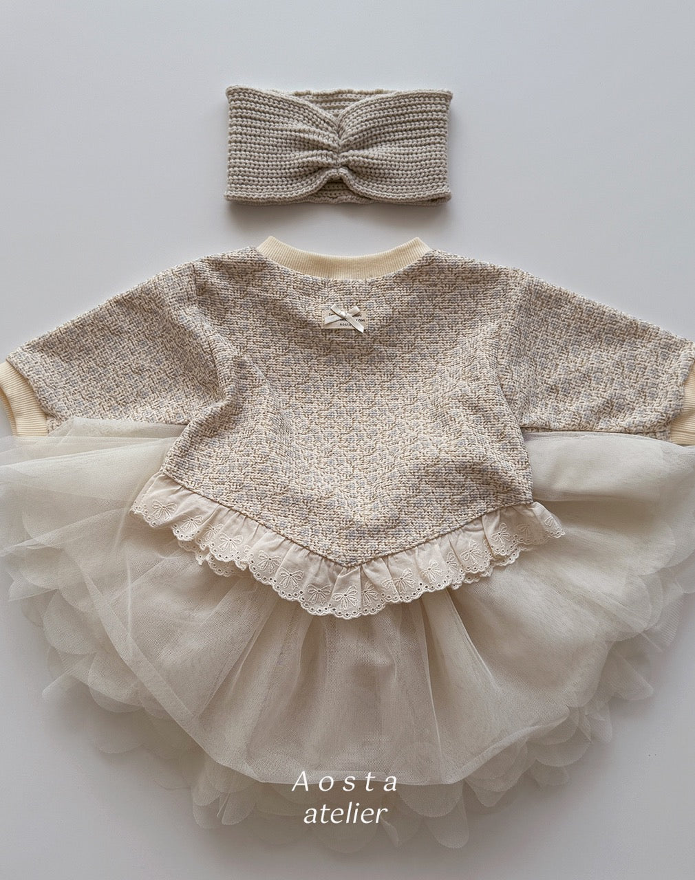 韓國童裝 25秋 | AO25319 Lace Skirt