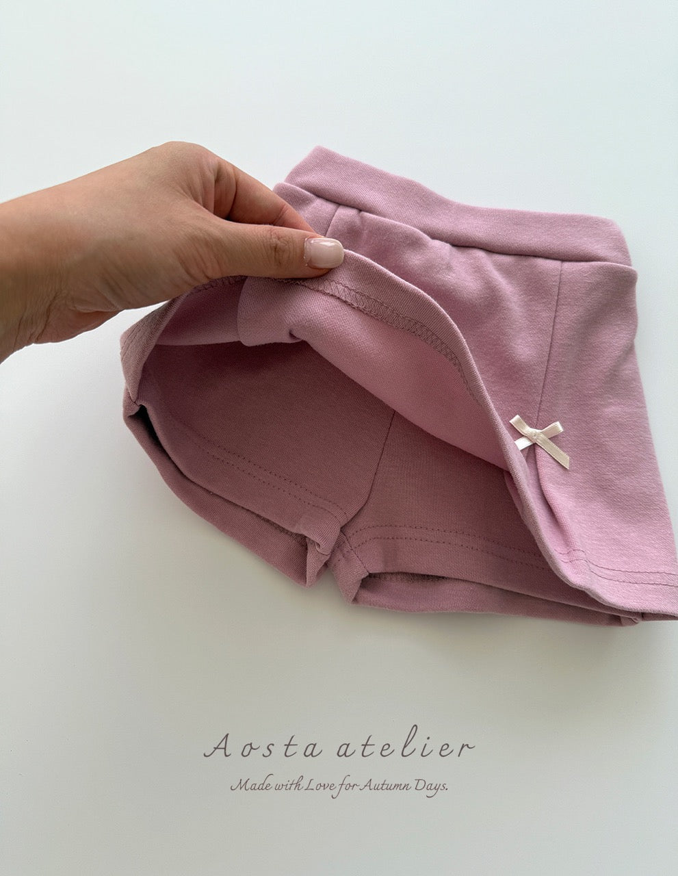 韓國童裝 25秋 | AO25346 Jelly Skirt Pants