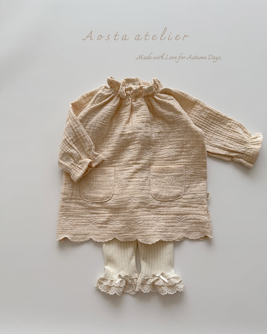韓國童裝 25秋 | AO25356 Princess Dress