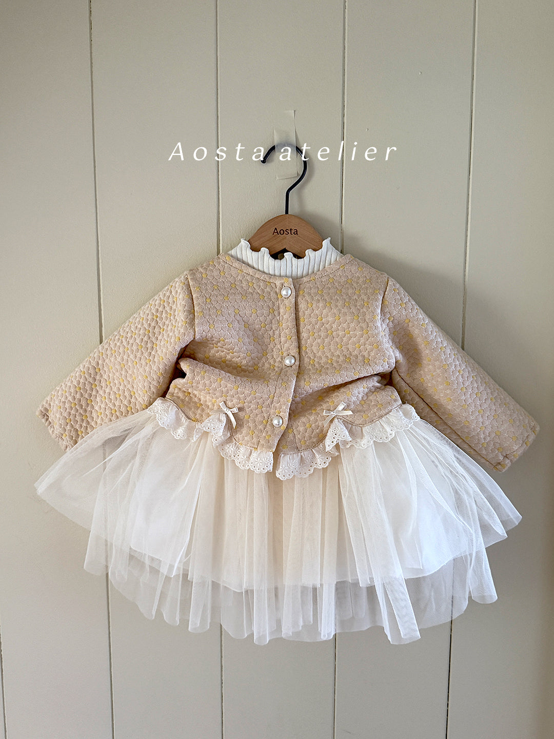 韓國童裝 25秋 | AO25302 Camellia Dress