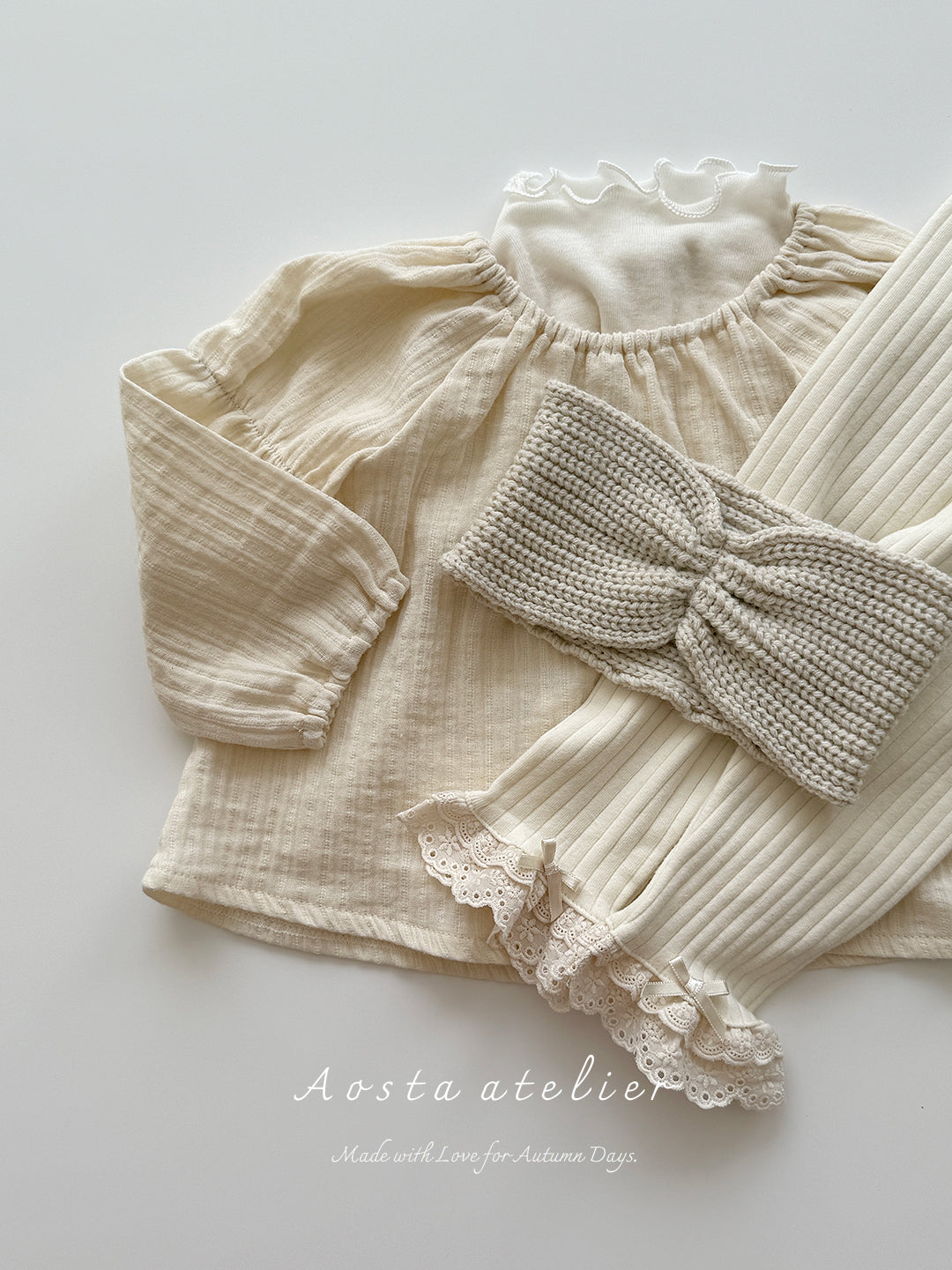 韓國童裝 25秋 | AO25301 Camellia Leggings